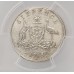 AUSTRALIA 1918 . SIXPENCE . PCGS GENUINE